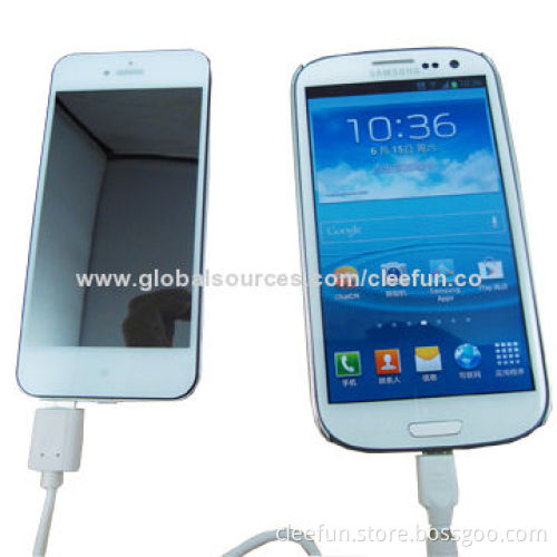 3,000mA Ultra-thin Portable Power Bank with OEM Safe Polymer Battery, for Smartphones